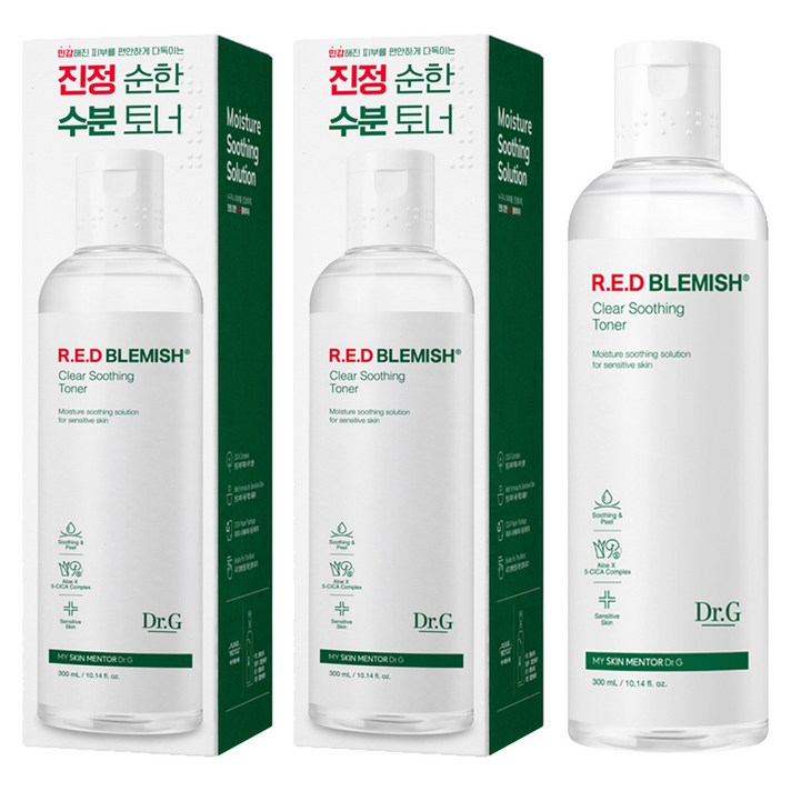 닥터지 레드 블레미쉬 클리어 수딩 토너