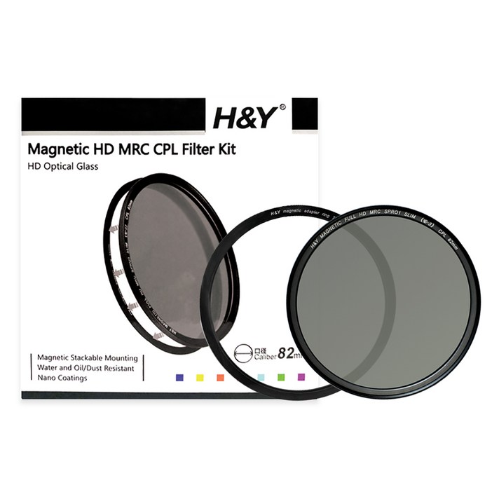 에이치앤와이 Magnetic HD MRC CPL 82mm KIT 마그네틱 필터