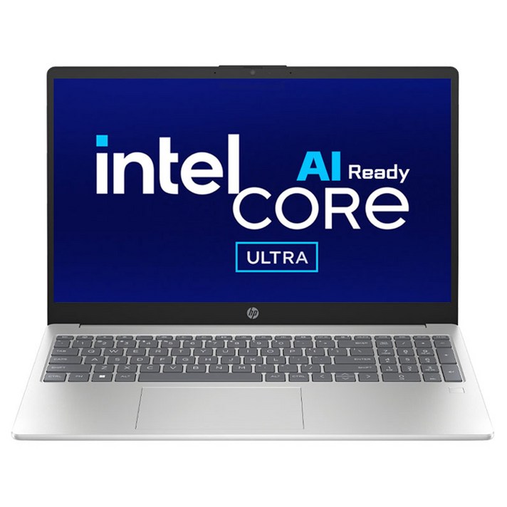 HP 2024 자비스 AI 노트북 15 코어Ultra5 인텔 14세대, Natural Silver, 512GB, 16GB, Free DOS, 15fd1030TU