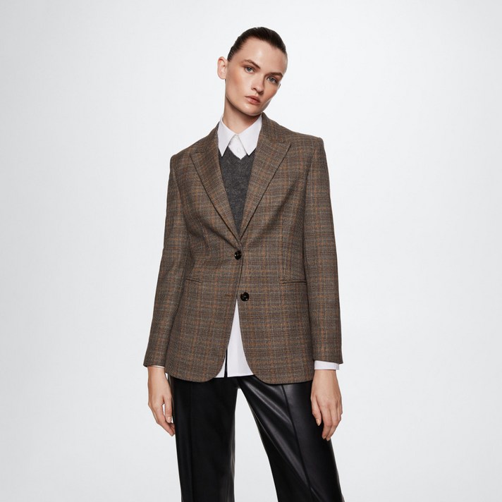 MANGO 여성용 JUDY 블레이저 자켓 37096716 MANGO 여성용 JUDY 블레이저 자켓 37096716
