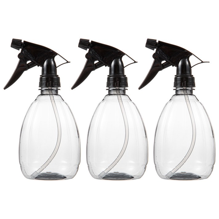 코멧 분무기 500ml, 블랙, 3개 코멧 분무기 500ml, 블랙, 3개