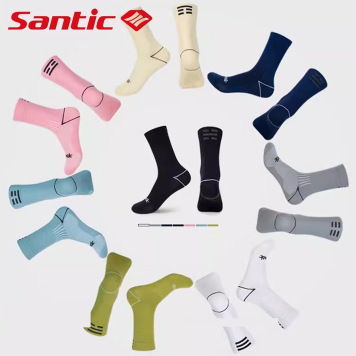 산틱 자전거 양말 스포츠 사이클 라이딩 항균 탈취 WZ24P189