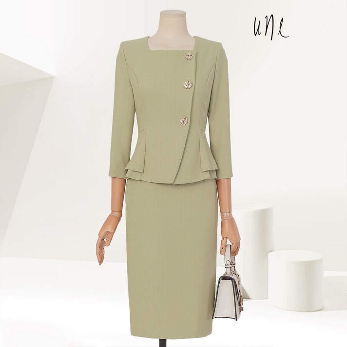 윈 77까지 럭셔리클래식 자켓레이어드원피스