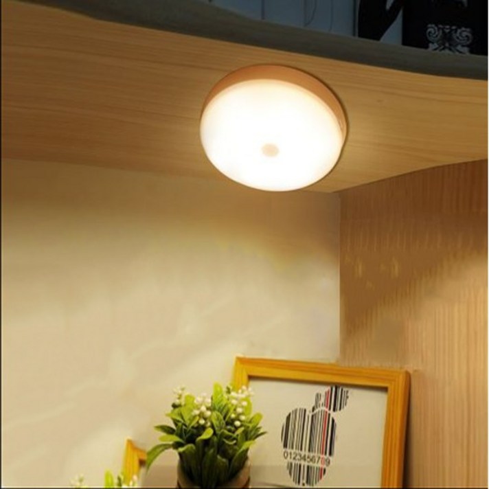 굿앤윌 충전식 터치 LED 무드등 2개, 전구색