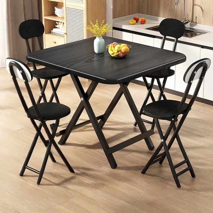 TaiStar접이식식탁 4인용식탁 가구느낌 홈접이식테이블T856032