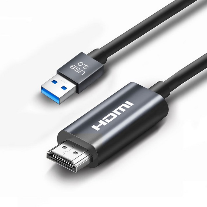 비에스 USB 3.0 to HDMI 케이블 2M, 1개, BSUH20 비에스 USB 3.0 to HDMI 케이블 2M, 1개, BSUH20