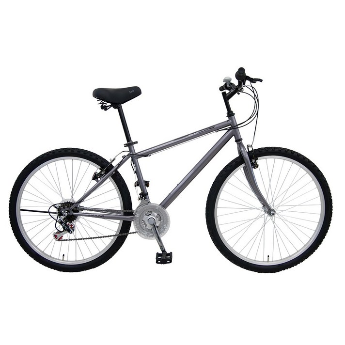 삼천리자전거 빅마운틴 21단 26인치 생활용 MTB 자전거 155cm, 다크실버, 1개, 170cm
