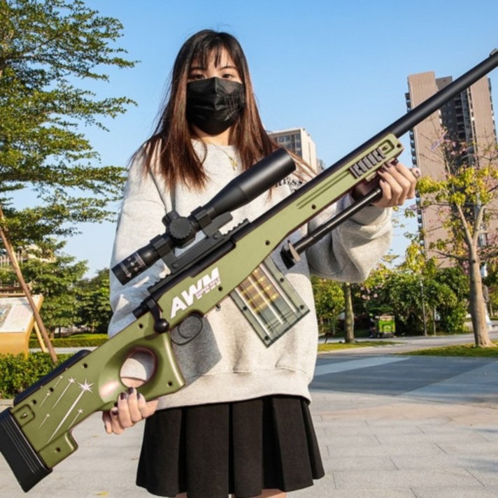 서바이벌 탄피배출 특공대 에땁 스나이퍼 AWM 너프건