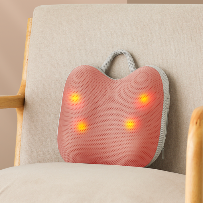 HULULU 무선 허리 안마기 허리베개 등 어깨 배 종아리 다용도 안마기