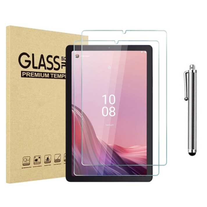 레노버탭 M9 방탄 강화유리 액정보호필름2장 TB310FU 케이스나라 Lenovo Tab M9 9inch