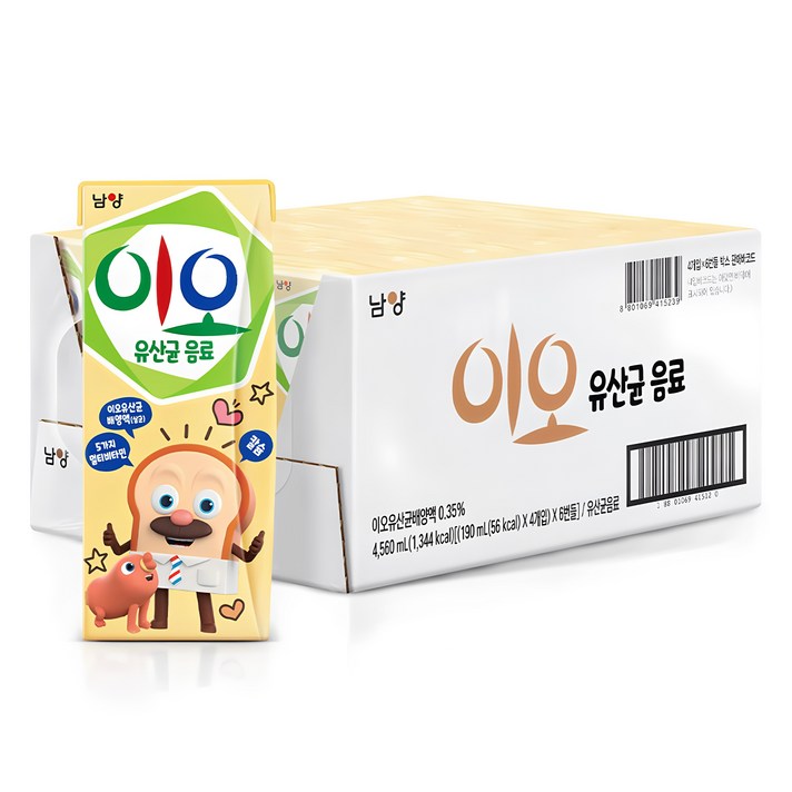 남양이오 유산균 음료 남양이오 유산균 음료