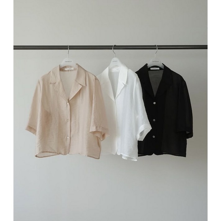 에이미그레이스 로즈마리 카라 블라우스