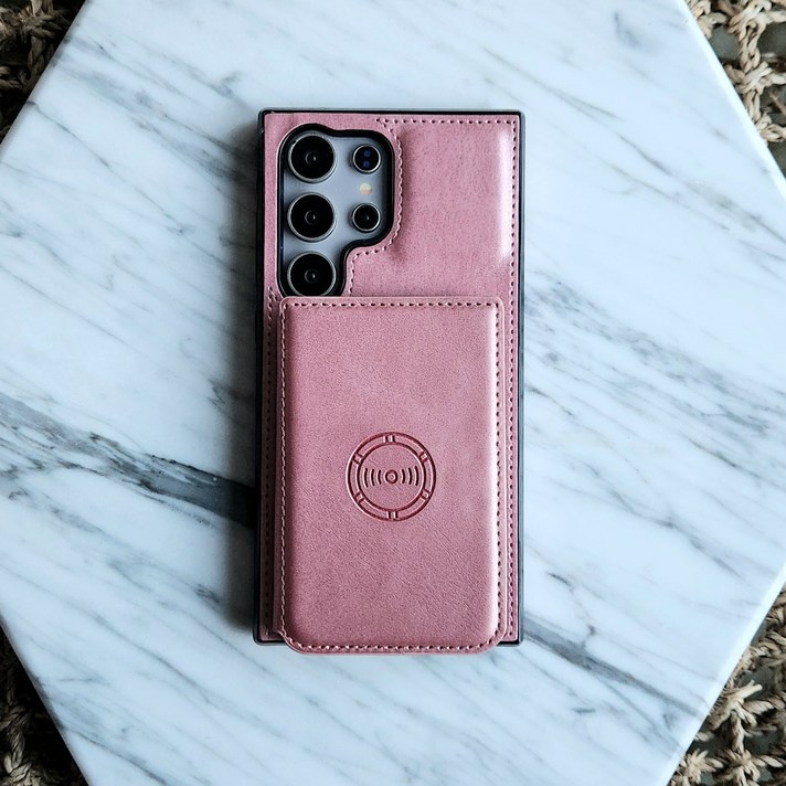 갤럭시s24 울트라 카드 케이스 가죽 지갑 수납 2장 3장 범퍼 카메라보호