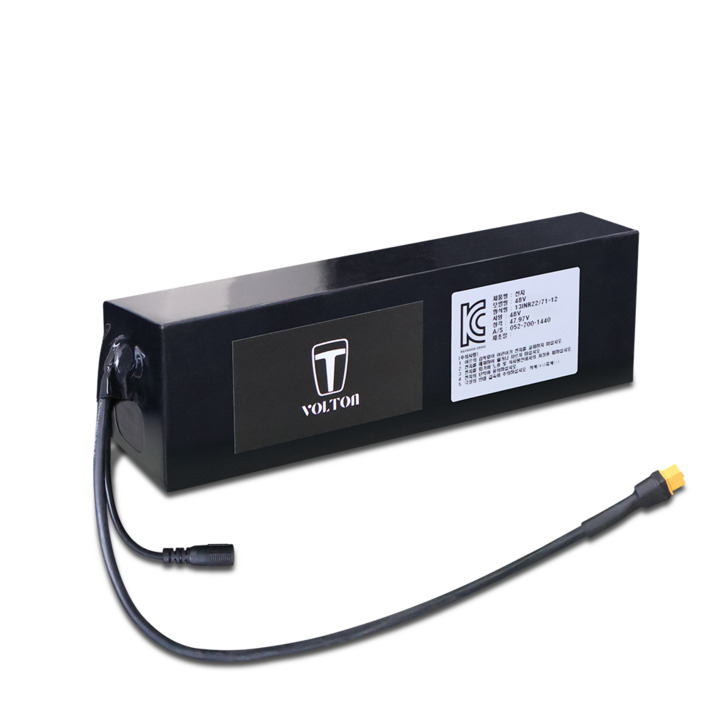 48V1060Ah 용량선택가능전동킥보드, 전기자전거 배터리KC인증 국산 리튬이온배터리볼턴배터리, 1개