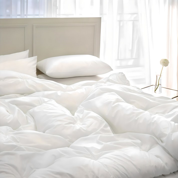 그래이불 국내산 순수 오가닉 코튼 호텔 차렵이불