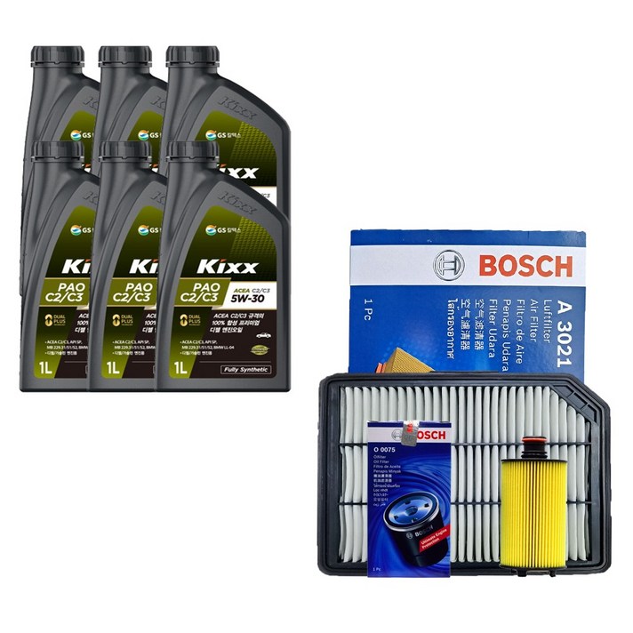 렉스턴 디젤 킥스 PAO C2C3 5W306LSP 엔진오일세트 렉스턴 디젤 킥스 PAO C2C3 5W306LSP 엔진오일세트