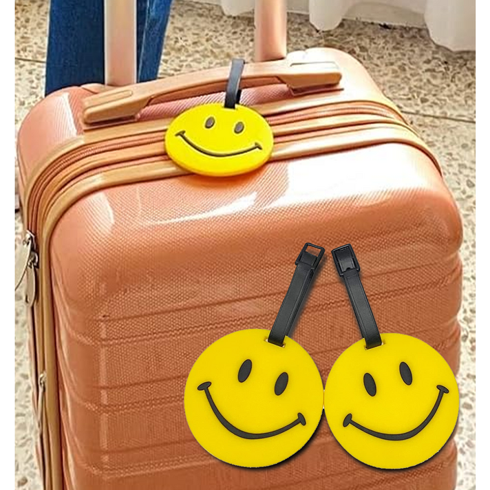 Hi therE 여행용 골프 스마일 네임텍 11