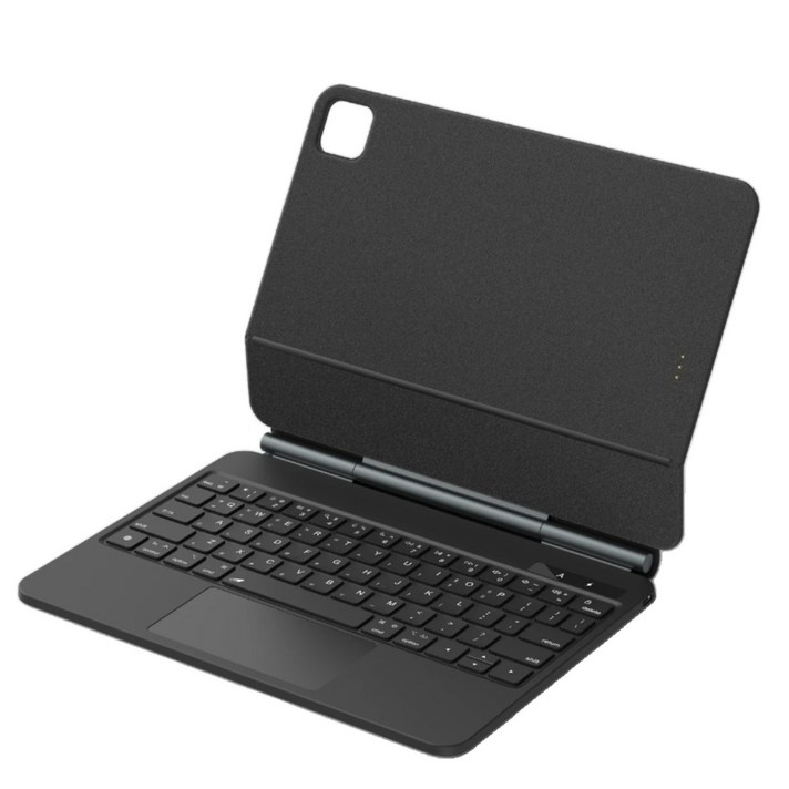 구조독 매직키보드 NEW A1933 아이패드 프로에어 11인치 전용 포고핀 연결 패스쓰루 충전 아이패드키보드 케이스, 1개, 블랙, 프로 11 2024 M4