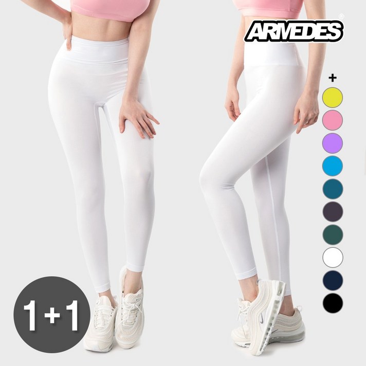 11아르메데스 여성용 노Y존 소프트 피치터치 하이레깅스 AR303