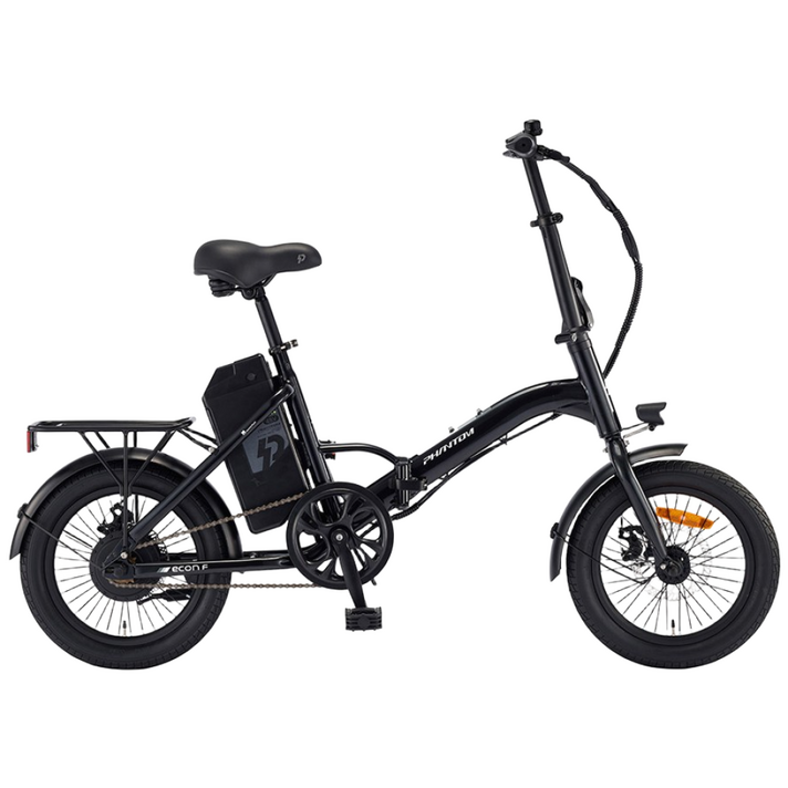 삼천리 2026 16 팬텀 이콘 F 전기자전거 도심형 출퇴근 접이식 폴딩 미니벨로, 블랙, 스틸