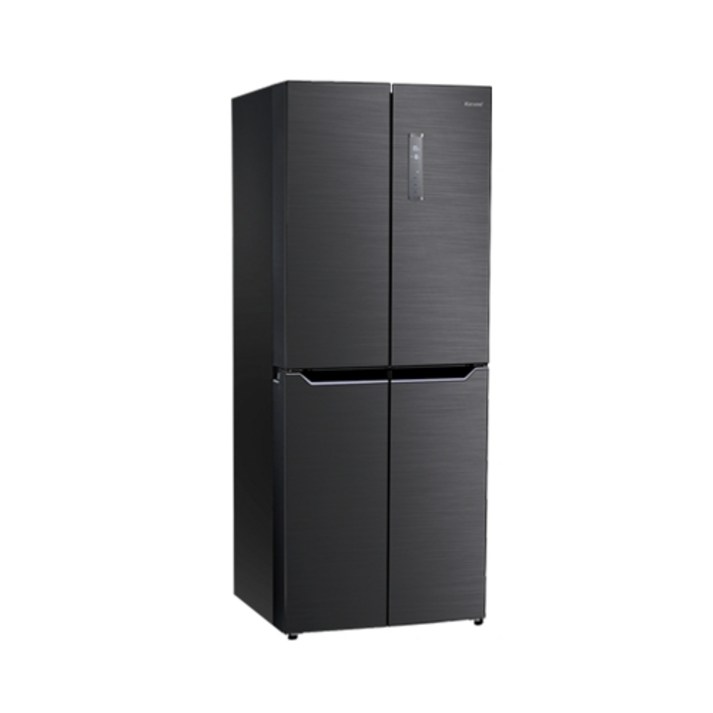 캐리어 클라윈드 피트인 4도어 냉장고 CRFSN420BFP 418L 방문설치, 블랙 메탈, CRF-SN420BFP 20230131