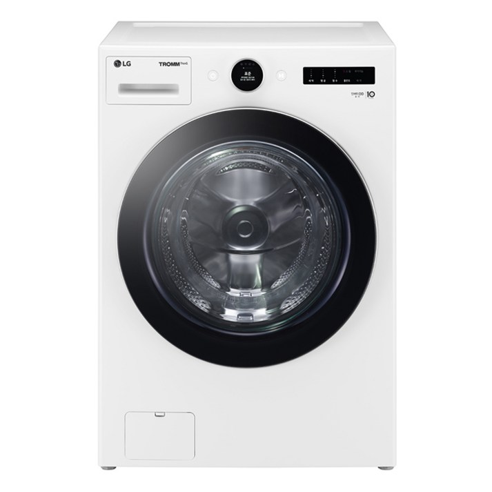 LG전자 트롬 드럼세탁기 화이트 FX24WS 24kg 방문설치, FX24WS, 화이트