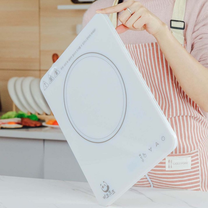 카코프프 2.4cm 초슬림 인덕션 휴대용  야영 인덕션 IND001