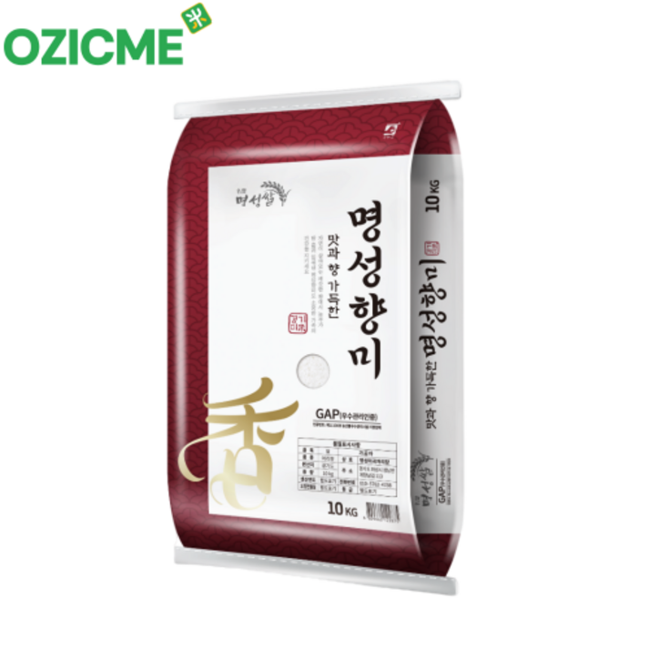 (오직미)경기미 명성향미10kg 수향미보다 더구수한 여리향 단일품종 명성미곡 당일도정, 10kg, 1개, 상등급