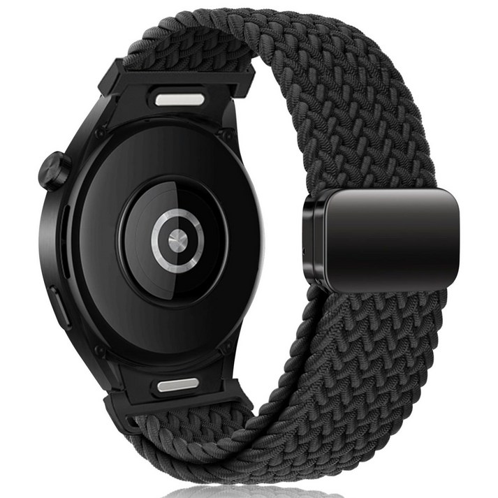 Fegwilde 갤럭시워치 호환 마그네틱 브레이드 스포츠 루프 스트랩 20mm 워치7/6/6클래식/5/5골프/4/4클래식 40mm 44mm 45mm 43mm 47mm 42mm 46