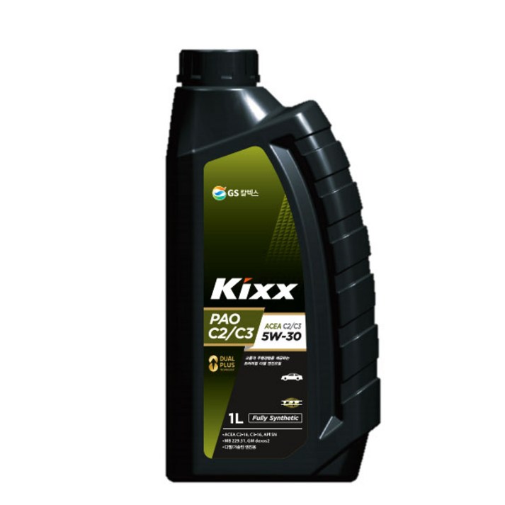 KIXX PAO C2 C3 5W30 1L 디젤, KIXX PAO C2/C3 5W30(디젤용)_1L, 5w30 20230106