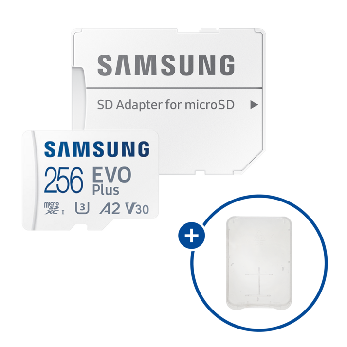 sd카드2tb 삼성전자 공식인증 정품 마이크로SD카드 EVO PLUS MB-MC256SA/KR + SD카드 케이스, 256GB+SD카드 케이스