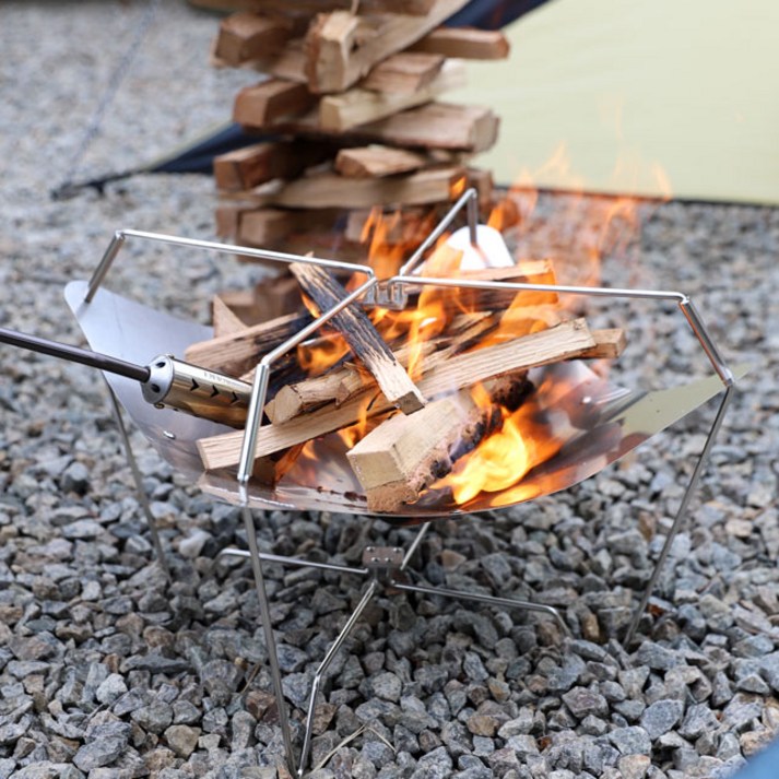 아베나키 버터플라이 화로대 캠핑 불멍화로대