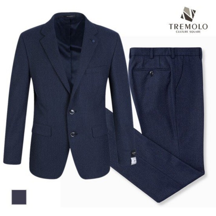 트레몰로 TREMOLO 남성 모혼방 잔패턴 정장 SET_TGRGAUWA156_SET 1638879
