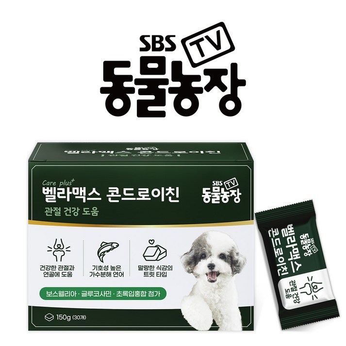 SBS TV 동물농장 콘드로이친 1개 강아지 관절 슬개골 영양제, 단일옵션 SBS TV 동물농장 콘드로이친 1개 강아지 관절 슬개골 영양제, 단일옵션