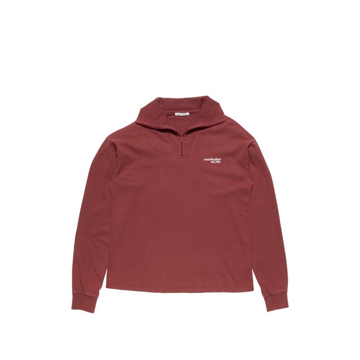 아크네 스튜디오 집업 긴소매 스웨트셔츠