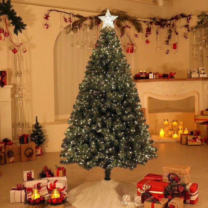 크리스마스트리 무장식 볼륨빵빵 2025 세트, 볼륨빵빵2024세트 그린