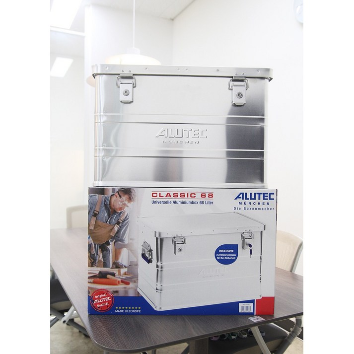 알루텍 클래식 알루미늄 캠핑박스 다용도 스토리지 68리터 Alutec Classic