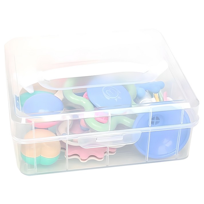 베이비붐 회전 딸랑이 7종, 혼합색상, 1세트