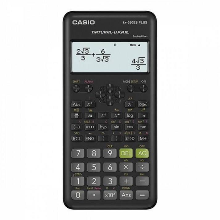 공학용계산기 공학용계산기(FX-350ES PLUS CASIO) FX350ES, 1개, 상세페이지 참조