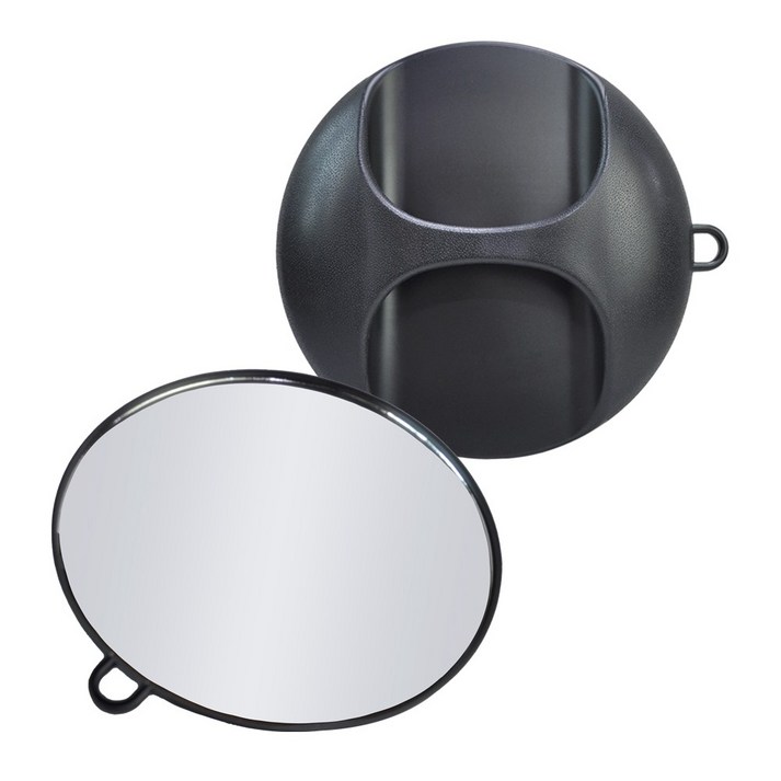 루시피 원형 뒷거울 (블랙)/미용실 거울/인경/후방거울/손거울 20240127