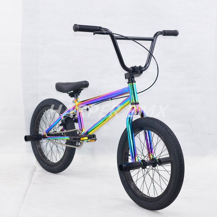 bmx자전거 묘기자전거 BMX 자전거 입문용 18인치 스트리트 익스트림 가벼운 성능 스턴트 액션