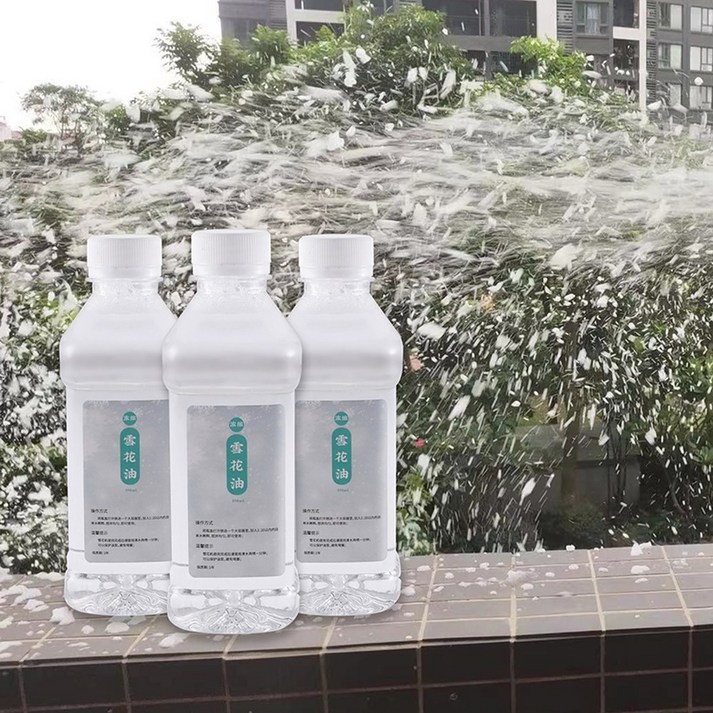 스노우머신 용액 눈 원료 제설기 원액 제조기