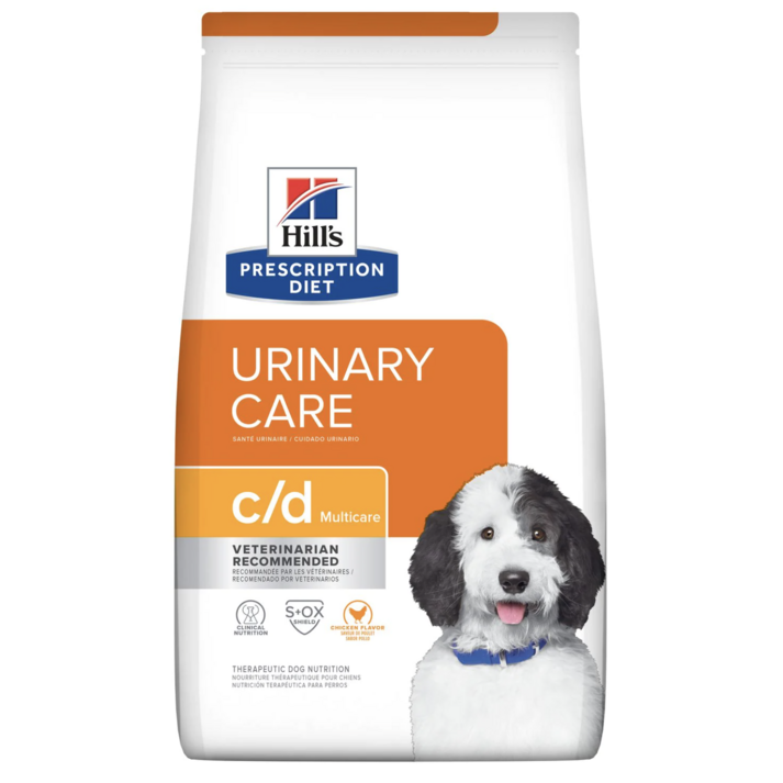 힐스 프리스크립션 다이어트 c/d 멀티케어 반려견용 건사료(치킨) 1.5kg, 3.85kg, 7.98kg, 3.85kg