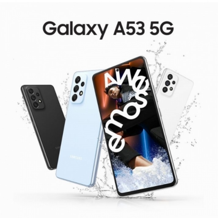 삼성전자 갤럭시 A53 5G 128GB 공기계 중고폰 자급제폰 리퍼폰 SMA536N, 어썸 블랙, 128GB
