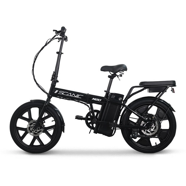 AU테크 스카닉 M20 48V 접이식 미니벨로 출퇴근 전동 전기자전거
