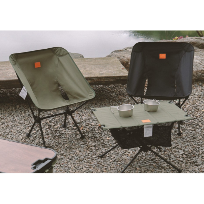 문캠핑 초경량 백패킹 체어 캠핑의자, 1개, 베이지