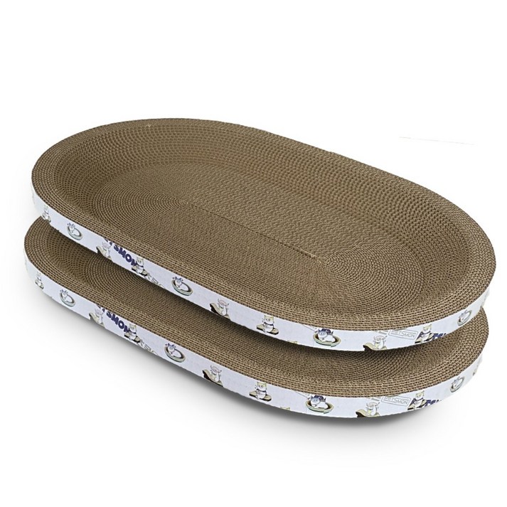 펫츠몬 고양이 베이직 타원형 B골 스크래쳐