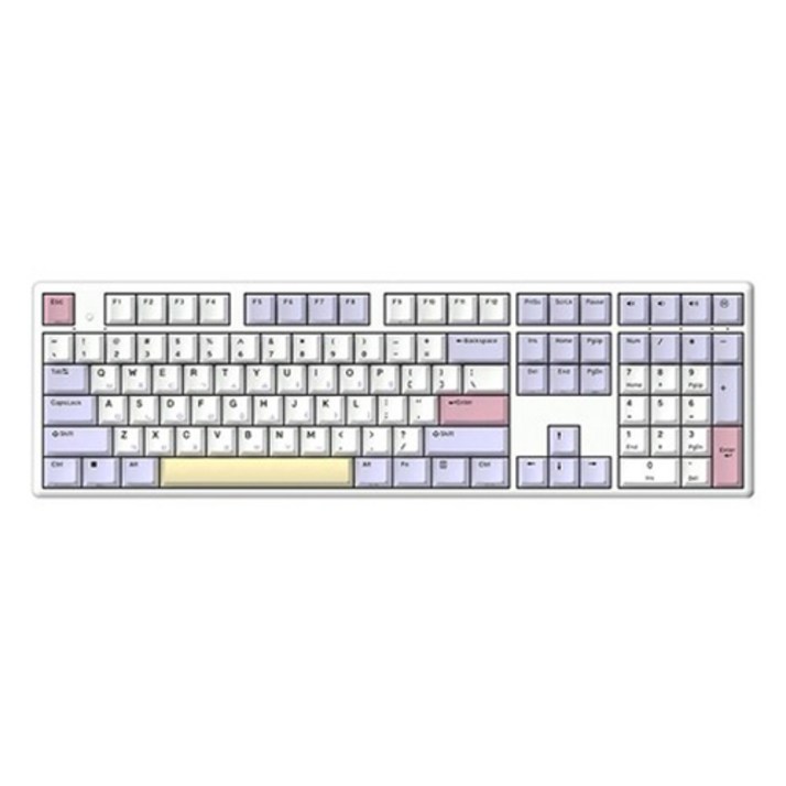 한성컴퓨터 GK898B PRO 염료승화 유무선 키보드, PurPle Heart, GK898B PRO, 무접점