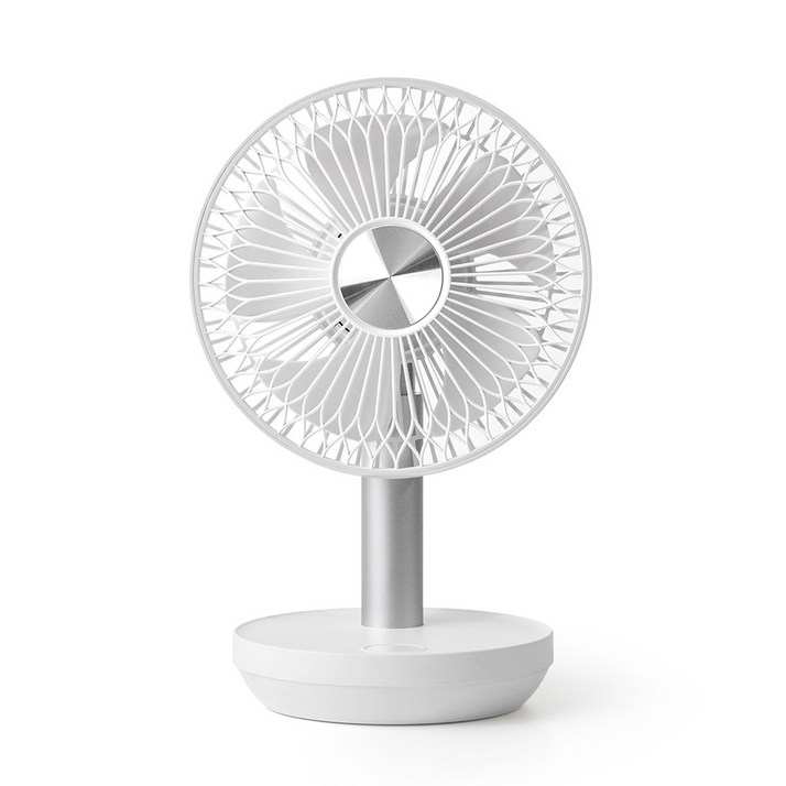 에어보나 무드등 무선 탁상용 선풍기 AB-25PF, AB-25PF, 화이트