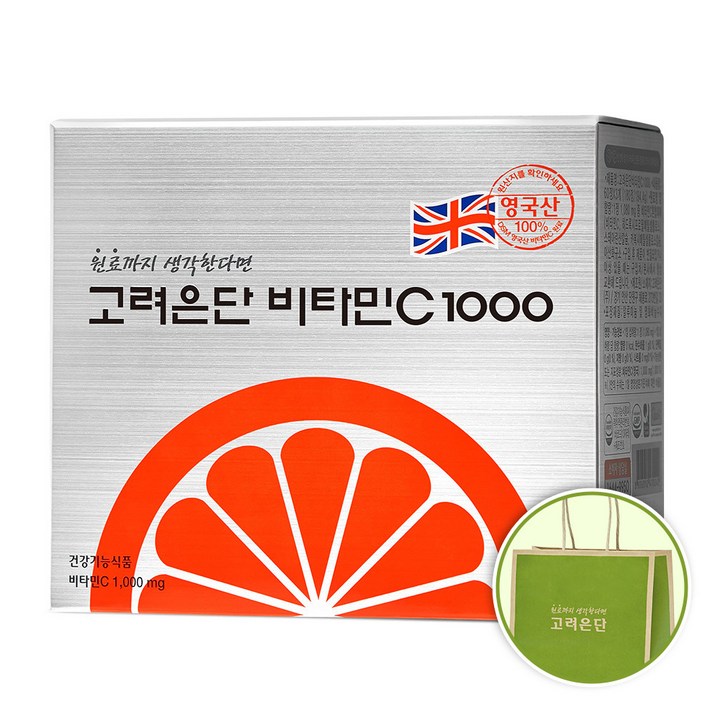 고려은단 비타민C 1000  쇼핑백, 180정, 1개